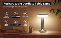 Lámpara De Mesa LED Táctil Recargable Luz Nocturna Para Escritorio Decorativa Para Restaurante Hotel Bar Bedroom Moderno - details 7