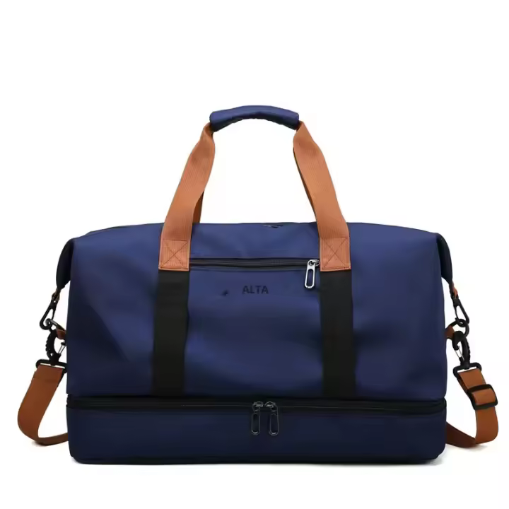 Bolso de viaje para hombre y Mujer, Bolsa de hombro impermeable para Gimnasio, Yoga, Deportes, Fitness, Bolsa de equipo Seca y húmeda - 1