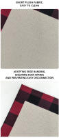 Alfombra De Cocina Moderna Para Entrada De Hogar Alfombrilla Antideslizante Para Sala De Estar Dormitorio Balcón Baño Tapete De Piso Decorativo Absorbente Y Resistente Al Desvanecimiento - details 4