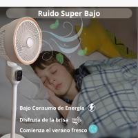 Ventilador de Pie 40W con 3 Velocidades – Silencioso, Oscilante, Eficiente y Elegante para Hogar u Oficina - details 2
