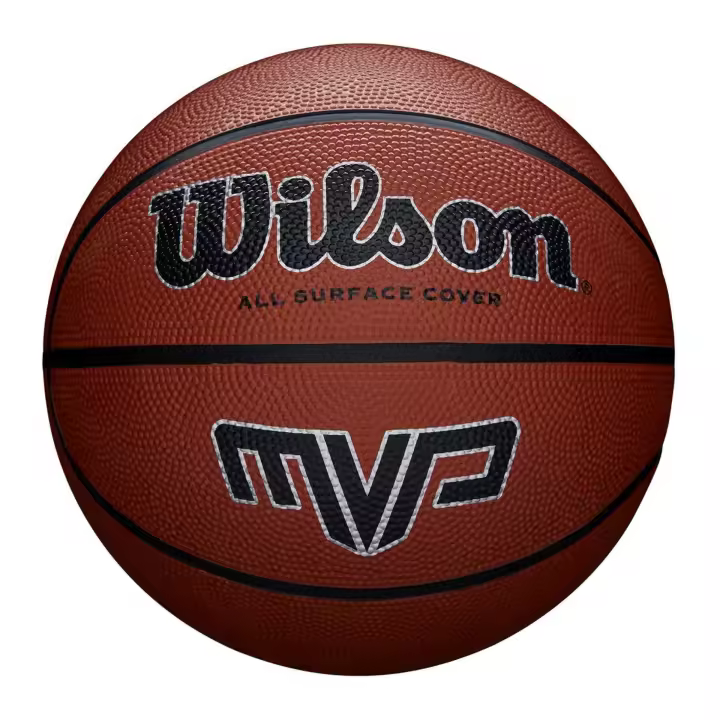 balón baloncesto wilson mvp bskt brown color marrón tamaño 5 - 1