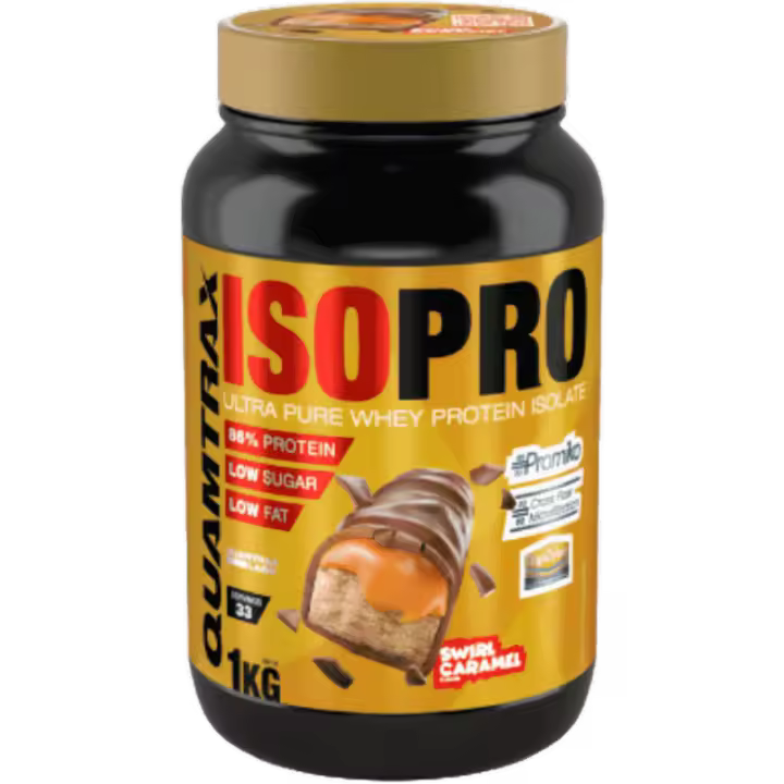 Quamtrax Isopro 1kg Swirl Caramel - 1
