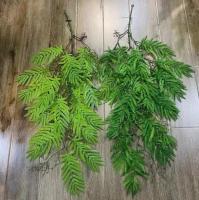 1PC Planta Artificial Colgante De Hierba Verde Falsa Valla De Plástico Para Decoración De Jardín Y Restaurante Arquitectura Suave - details 0