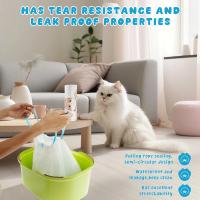 3 Rolls De Bolsas Para Gatos Extra Gruesas Y Grandes Con Cierre De Cordón Resistente Al Desgarro Para Caja De Arena De Mascotas - details 3