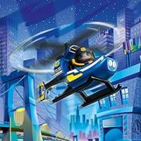 PINYPON ACTION - Mini Helicóptero de Policía. Incluye Figura con Traje de Piloto y Accesorios - FAMOSA - details 2