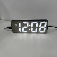 Reloj De Alarma Digital Con Control De Voz Temperatura Fecha 2 Alaramas Modo Nocturno USB Reloj De Mesa 12/24H LED Siempre Encendido - details 5
