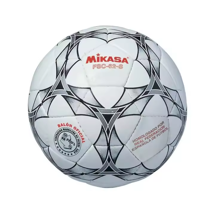 Mikasa Fsc 62 S Balón Fútbol Sala, pelota Mikasa vintage, bola para deporte interior y exterior, ocio y deporte. - 1