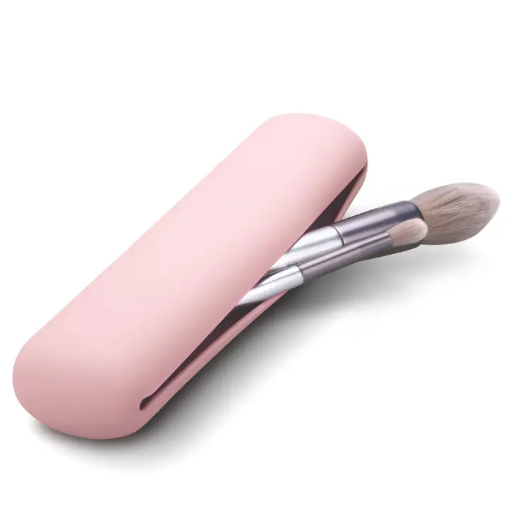 Titular de Cuchillo de maquillaje de viaje, magnético anti-Caída de Silicon portáthil - 1