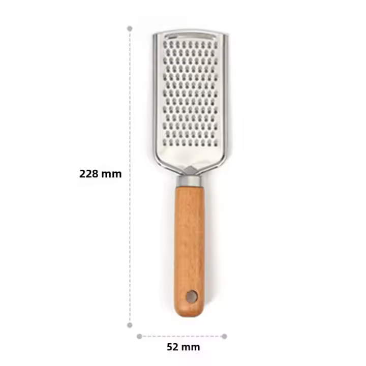 Rallador De Queso Y Limón Multiusos En Acero Inoxidable Slicedor De Verduras Cortador De Citrus Eco-amigable Accesorio De Cocina - 1