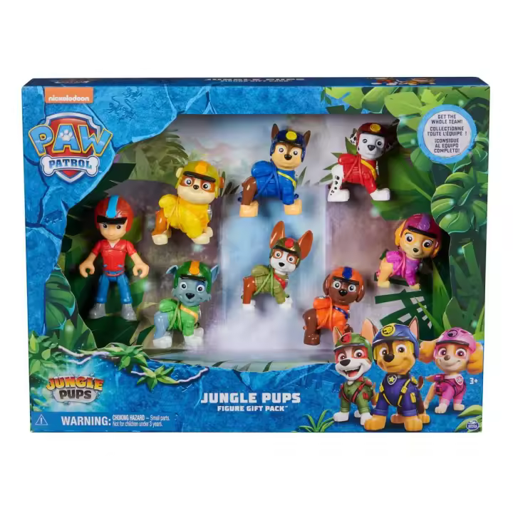 PATRULLA CANINA - PAW Gift Pack Figuras Jungle - 1