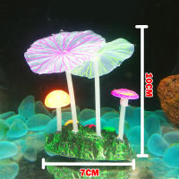 Piedras Luminosas De Loto Para Acuarios Decoración De Reefs De Coral Artificial Fluorescente Adorno Para Tanque De Peces - details 5