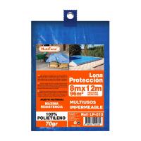 LILI HOME Toldo Lona Azul Protector de Polietileno 70 gramos por metro cuadrado. Dimensiones Disponibles: 2 x 3 / 3 x 4 / 4 x 5 / 5 x 8 / 6 x 8 / 6 x 10 / 8 x 12. Totalmente impermeable, ideal para proteger contra la lluvia y la humedad - details 7