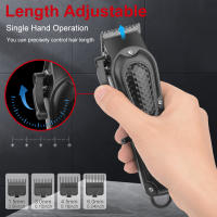 Cortadora De Pelo Cosoul Compacta Con Pantalla LED Ajuste De Longitud De Pelo Batería De Gran Capacidad Para Barba Y Cabello Seco Y Húmedo - details 1