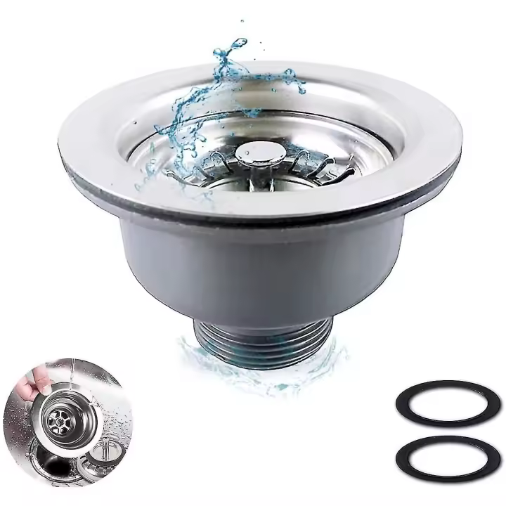 Kitchen Sink Strainer , Filter Plug (114mm) - 1