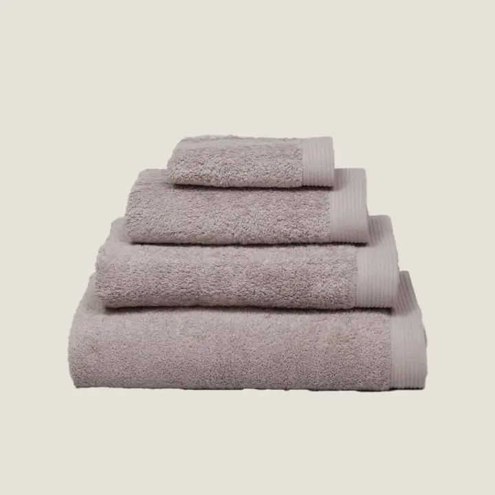 TEXTURA Toalla baño algodón Maxim color gris piedraAlgodón, Rizo, Liso, Disponible en: Toalla Tocador/Toalla Lavabo/Toalla Ducha/Toalla Baño - 1