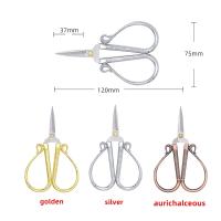 Tijeras De Costura Profesional Para Telas Y Ropa Acero Inoxidable 120mm Herramienta Doméstica Para Cortar Estilo De Corte Recto - details 1
