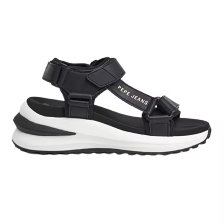 Shoes Sandalias Mujer marca Pepe Jeans modelo Pls90707 para mujer en color negro - 1