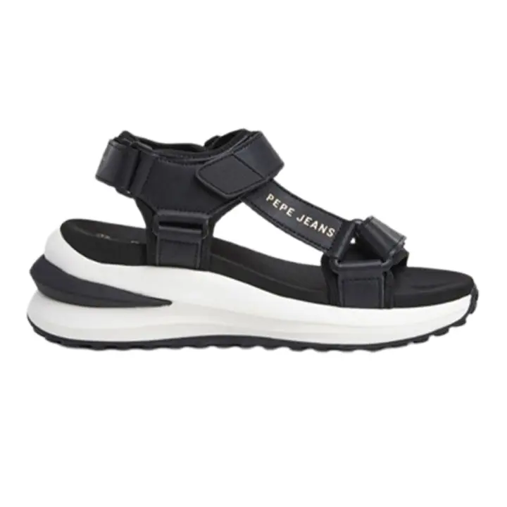 Shoes Sandalias Mujer marca Pepe Jeans modelo Pls90707 para mujer en color negro - 1