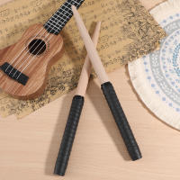 Par De Palancas De Batería Maibachi Con Punta De Madera Para Principiantes Y Niños Taiko Drum Master Palancas De Batería De Color Negro - details 6