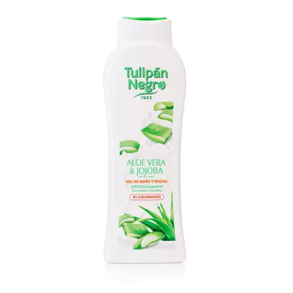 Gel de baño Tulipán Negro Aloe Vera 650 ml【ROUA】 - 1