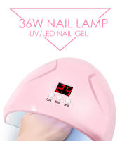 LINTENDA Lámpara LED UV Profesional Para Uñas 36W Máquina De Fototerapia Para Secado De Esmalte De Uñas Equipo De Salón Secador De Lámpara De Gel Para Manicura Y Peluquería - details 6