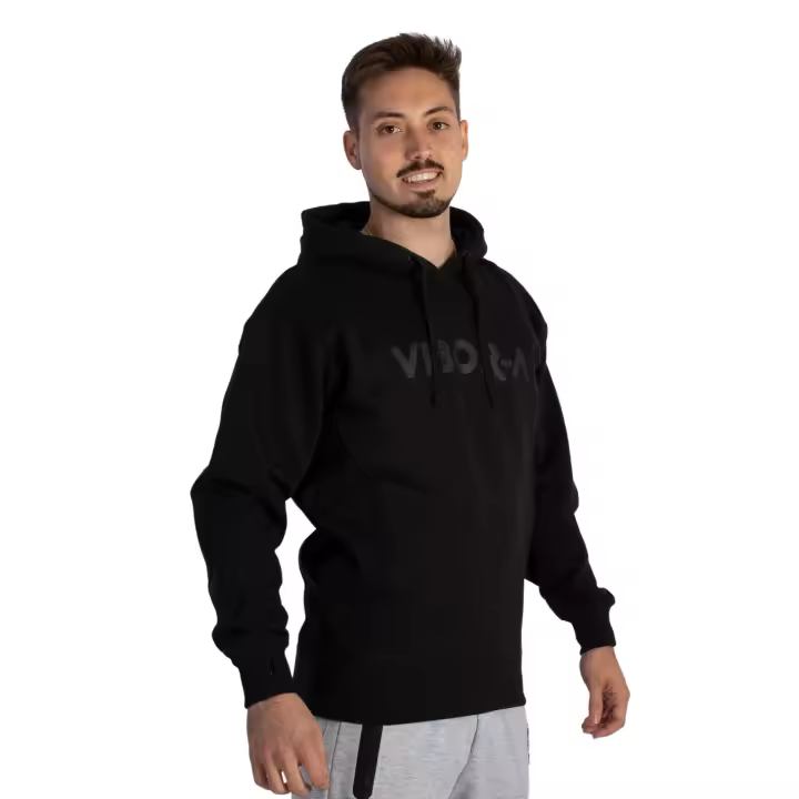 Sudadera Vibor-a Roca Africana Hombre Negro / Gris - Varias Tallas - 1
