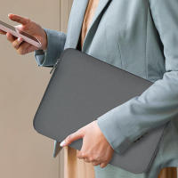 Bolsa Para Portátil Compatible Con Xiaomi Lenovo Dell Funda Para Macbook Air pro Retina 13 14 15 15.6 Pulgadas Estilo Casual Material De Tela De Algodón Cierre Con Cremallera Unisex - details 5