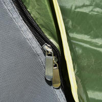 Tienda de campaña Doble para 2 adultos + 1 Niño, impermeable, todas las Estaciones, 210x210x140 cm, perfecto para Aventuras al Aire Libre - details 2