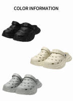 Zapatillas Perforadas Para Hombre Para Uso Outdoor Verano Suela Gruesa Antideslizante Deporte Sandalias Cómodas Para La Playa - details 3