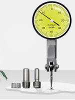 Soporte De Indicador Dial Combinado De Media Ranura Con Porta-Indicador De Arco 8mm Base De Indicador De Rodillo Localizador De Centro Herramienta De Medición Para Metalworking - details 0