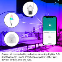Hub Zigbee 3-in-1 WiFi Gateway Zigbee 3.0/Bluetooth TuyaCompatible Con Smart Home Bridging Hub Control Remoto Para El Hogar - details 3
