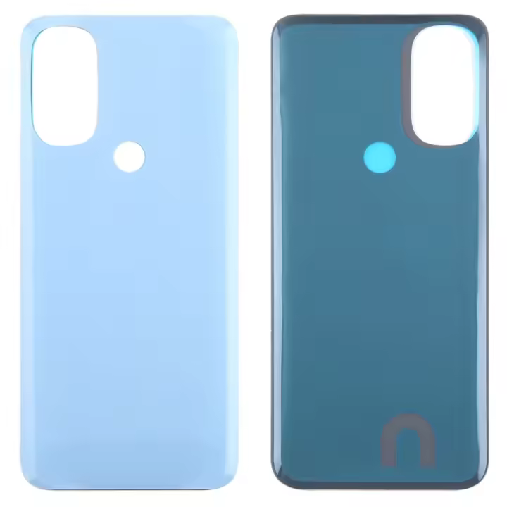 Tapa bateria trasera compatible para Motorola Moto G71 5G artic blue azul claro - 1