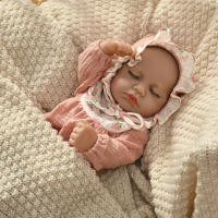 Muñeca Reborn De 40 Cm Realista Para Niñas Muñeca De Vinilo Completo Cuerpo Regalo De Navidad Para Edades 3-12 Años - details 14