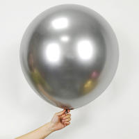 Globos De Látex Grandes De 18 36 Pulgadas Dorados Platinos Cromados Para Decoración De Bodas Cumpleaños Fiesta Helio - details 2