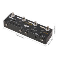 MOSKY Audio SOL918 Pedal De Efectos Para Guitarra Y Bajo 5-en-1 True Bypass Multi-in-1 Electro-acústico Productos De Audio - details 5