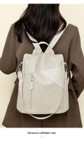 Nueva Moda Mochila Casual Para Mujer Bolsa De Hombro Portátil De Gran Capacidad Estudiante Escuela Bolsa De Nylon Con Lining De Poliéster - details 0