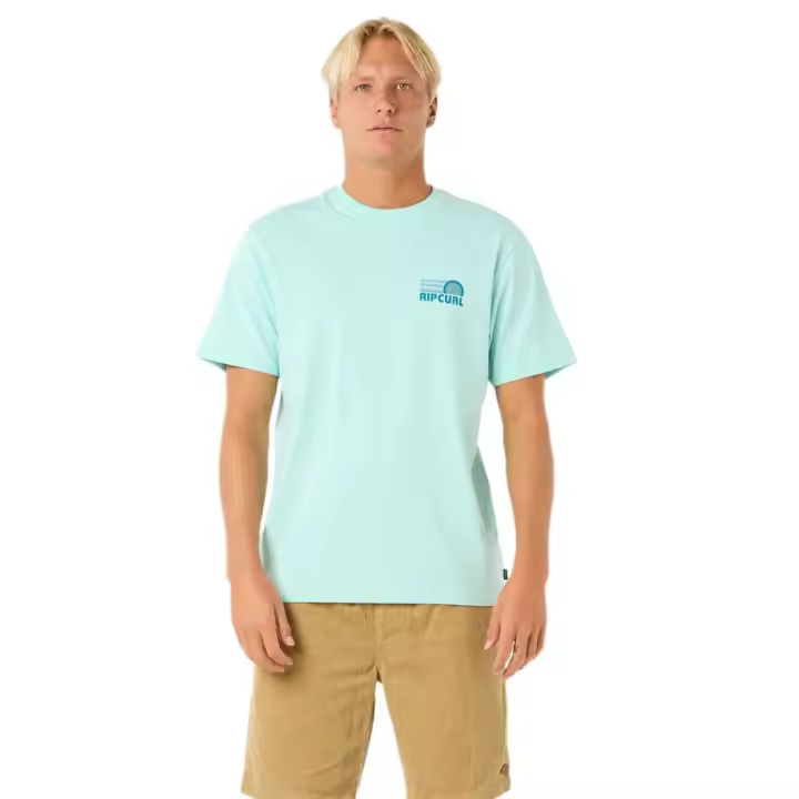Rip Curl Camiseta De Manga Corta Surf Revival Stacked - 1
