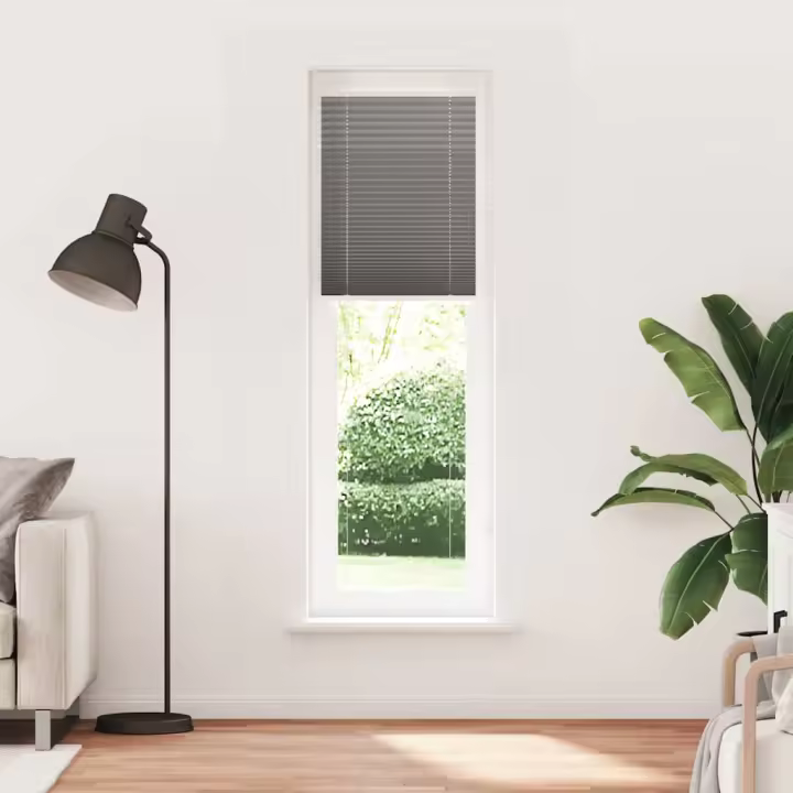 Estor Plisado Antracita 60x200 cm Tela Ancho 59,4 cm Poliéster - 1