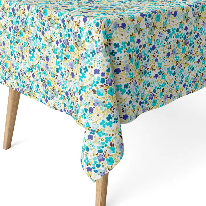 VALENTIA HOME Mantel Resinado Helene | Protege y Decora Tu Mesa | Impermeable y Antimanchas - 1