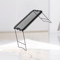 Mesa Plegable Multifuncional Para Exteriores Mesa De Red Plegable Para Camping Y Picnic BBQ Con Soporte De Almacenamiento De Hierro Color Negro Kaki Verde - details 9