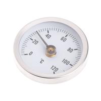 Termómetro De Aluminio Clip-en-Spring Para Tubo 63mm Medidor De Temperatura Bimetal 0-120 Grados C Ideal Para El Hogar - details 7