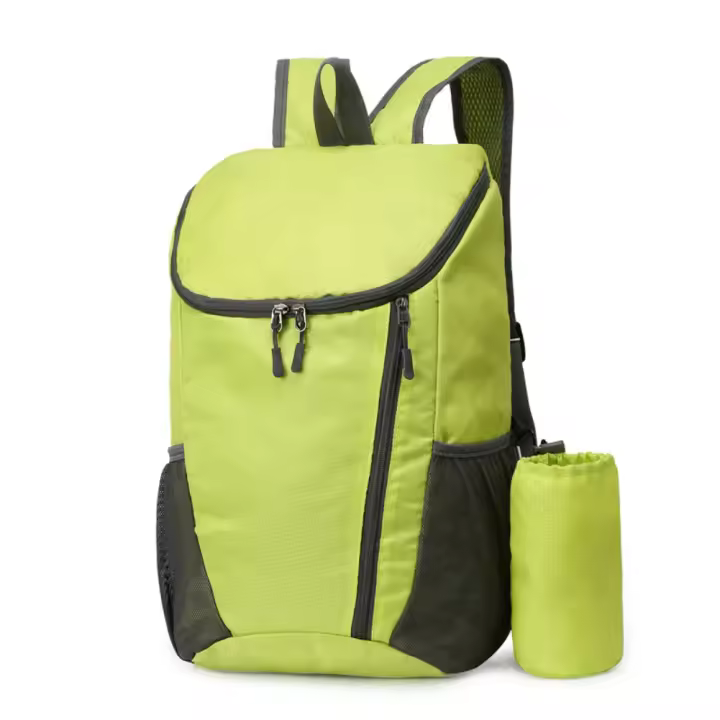 Mochila De Camping Y Senderismo 20L Para Hombres Y Mujeres Plegable Ultraligera Con Portabotellas Deporte Ciclismo Viaje Día - 1
