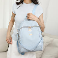 Nueva Mochipa de Tela Oxford with Textura de moda informal, mochila versátil y encilla para Exterior, Bolso de viaje para Mujer - details 19