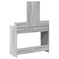Mesa de tocador vidaXL con cajones Gris Sonoma 100x41x140 cm - details 5