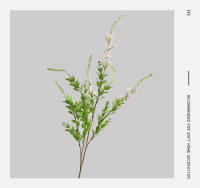 Plantas Artificiales De Hierba De Sal Verde De 85CM Para Decoración De Hogar Boda Fotografía Props Estilo Pastoral - details 13