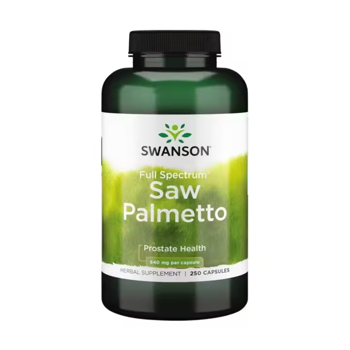 Saw Palmetto 540 mg 250 cápsulas  Swanson - 1