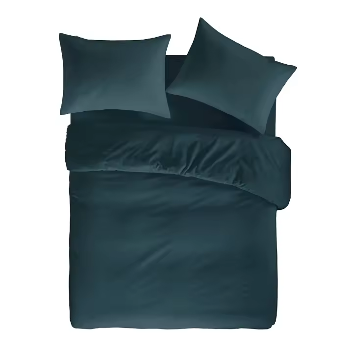 NAF NAF - Funda nórdica de algodón de 144 hilos lisa CASUAL. Disponible en varios colores y tamaños. - 1