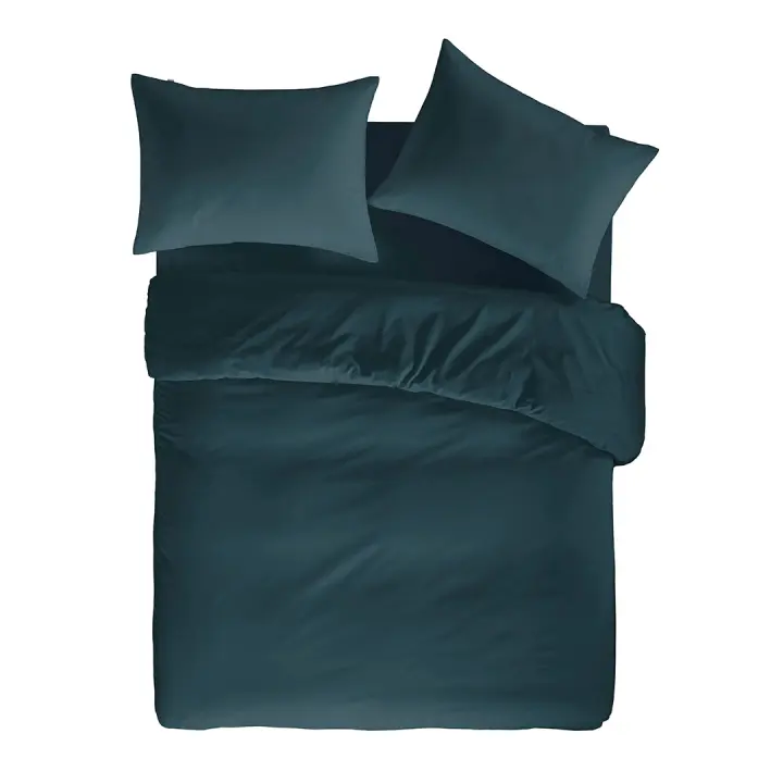 NAF NAF - Funda nórdica de algodón de 144 hilos lisa CASUAL. Disponible en varios colores y tamaños. - 1