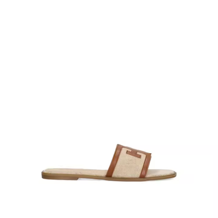 ETIKA 10026 Cuero SANDALIA PLANA Suela Plana - 1