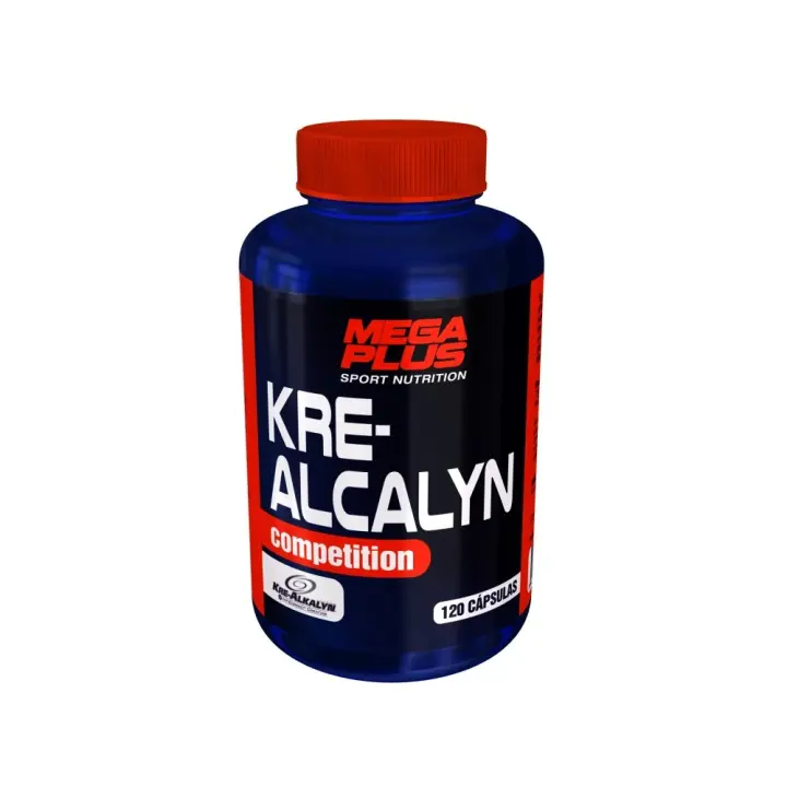 KRE-ALCALYN® (Creatina Alcalina) 120 cápsulas serie competition de MEGAPLUS - 1
